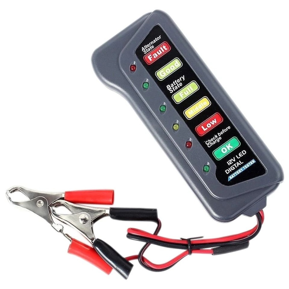 Battery Load Tester Alternator Analyzer Automotive Marine And Motorcycle Diagnostic Tool 1