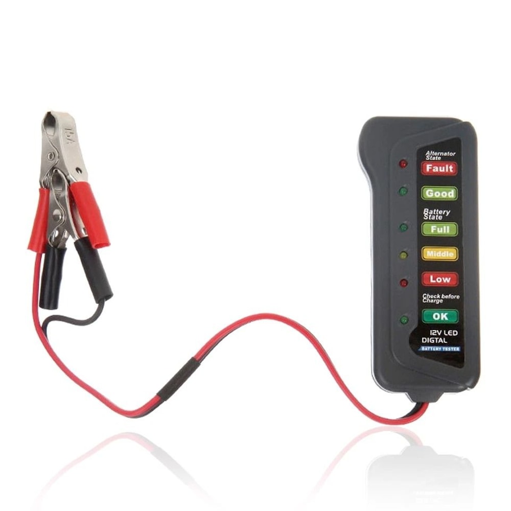 Battery Load Tester Alternator Analyzer Automotive Marine And Motorcycle Diagnostic Tool 2