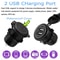 Car Charger With Dual USB Ports LED Power Outlet For Quick Charging 8