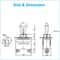 Waterproof Metal Toggle Switch ONOFF For Marine Automotive Use 1