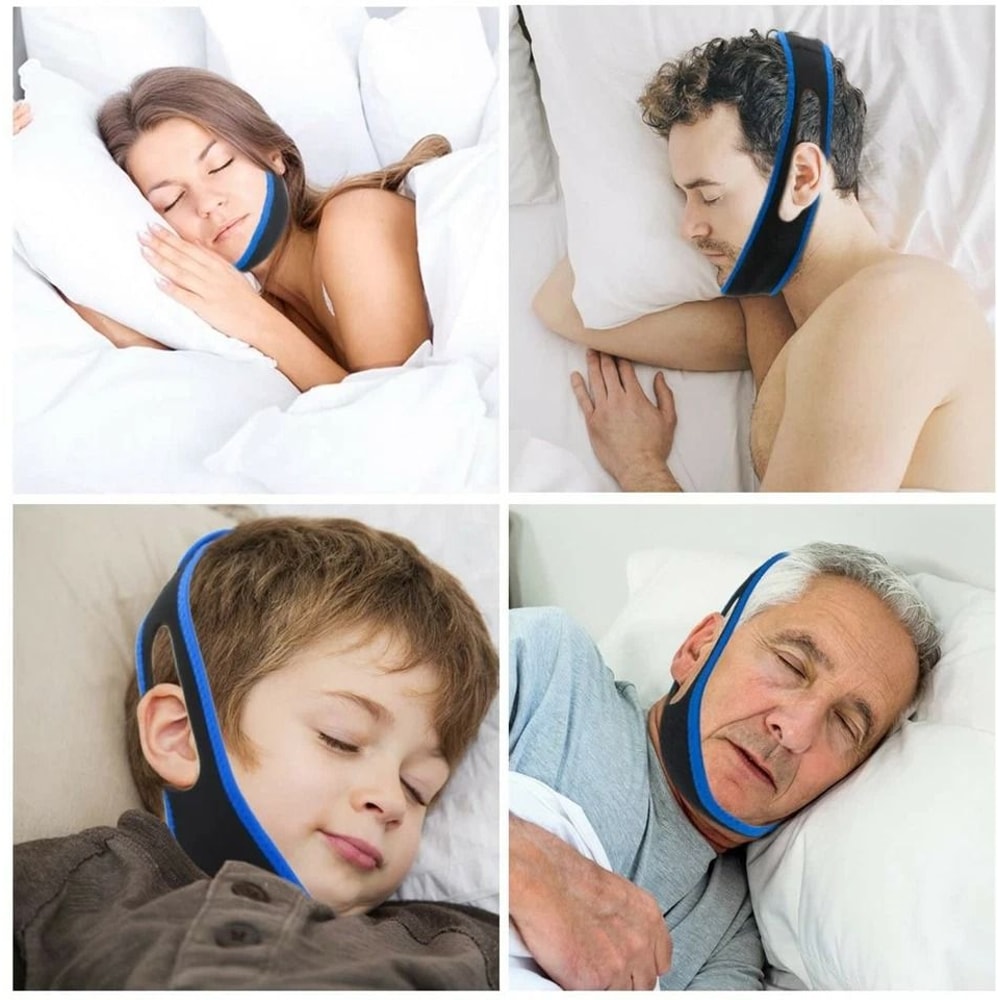 AntiSnore Chin Strap For Sleep Apnea Relief And Jaw Support Solution 6