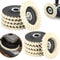 Wool Felt Polishing Buffing Discs For Metal Stone Wood Felt Flap Pads 0