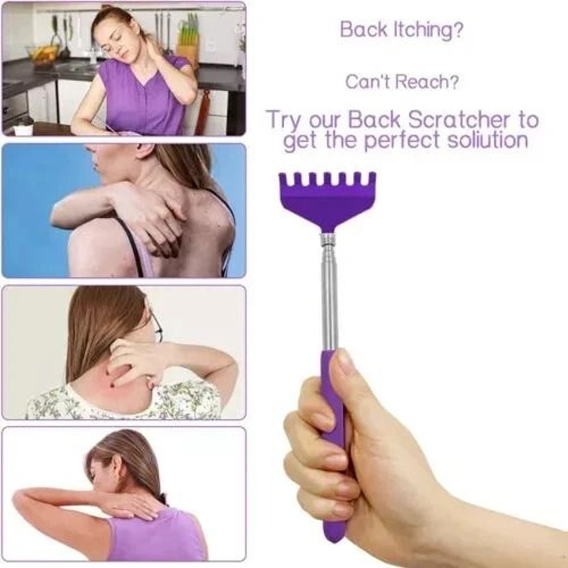 Bear Claw Telescopic Metal Extendable Back Scratcher Massager Ultimate Relaxation Gift 8