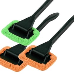 microfiber car windshield cleaning brush glass wiper tool for streak-free shine