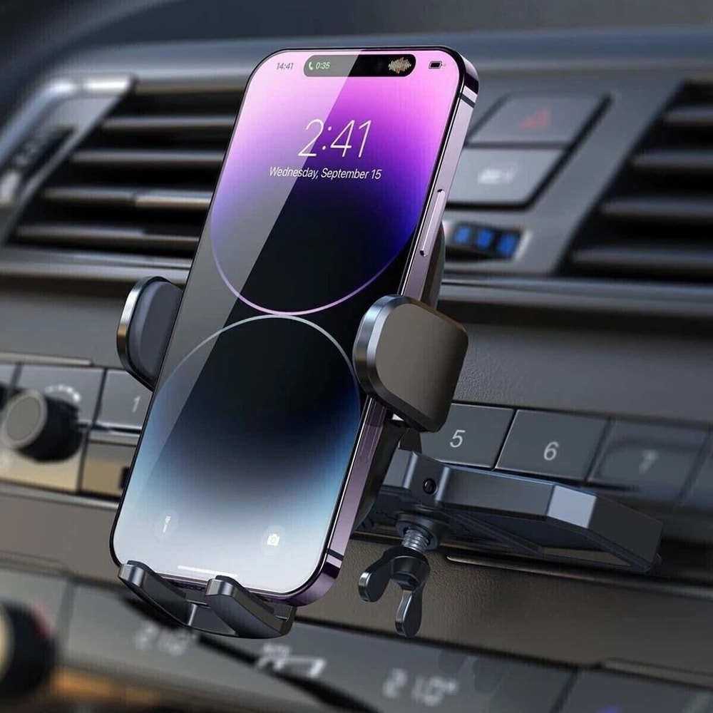 Universal CD Slot Car Phone Mount Secure Navigation Phone Mount For IPhone Samsung 1