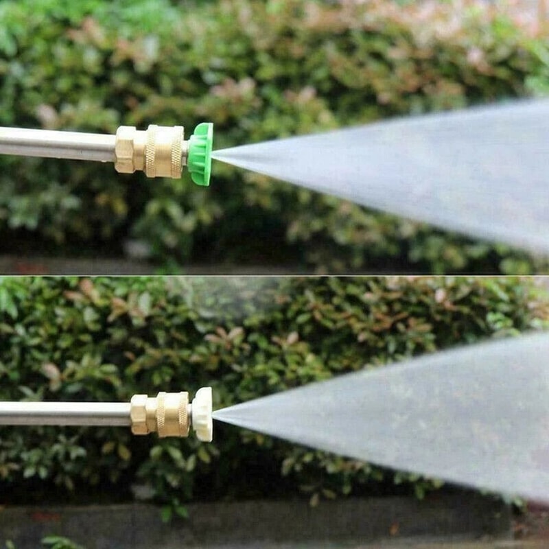 Pressure Washer Nozzles Set High Power Quick Connect Spray Tips For Efficient Cleaning 6