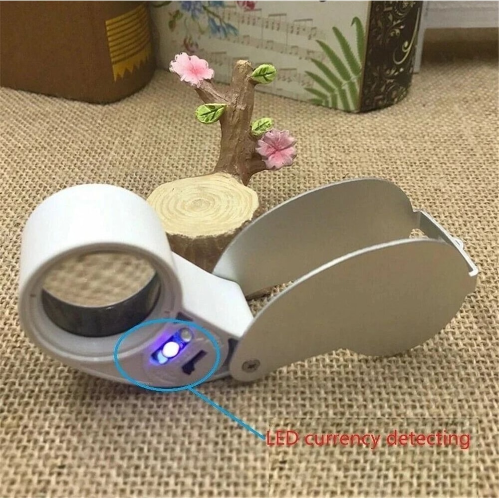 Jewelry Loupe Set Magnifying Glass With Optical Lens For Jewelers And Collectors 2