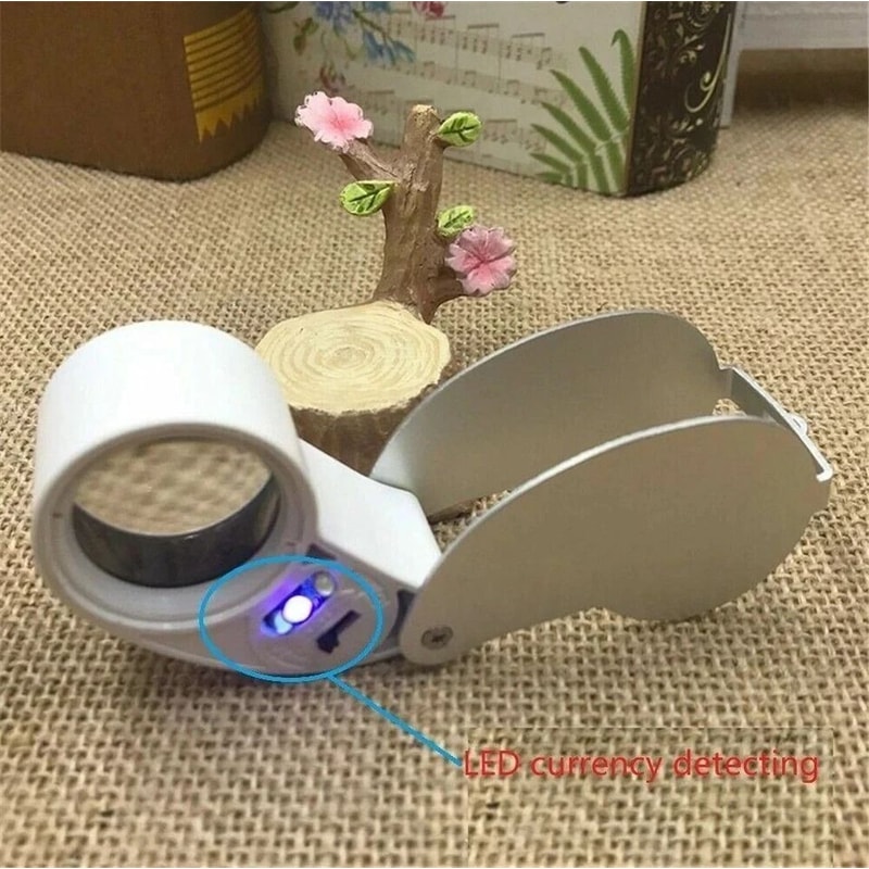 Jewelry Loupe Set Magnifying Glass With Optical Lens For Jewelers And Collectors 2