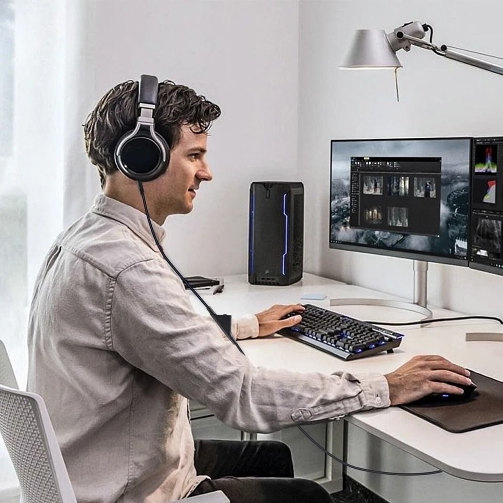 Premium Inline Volume Control Replacement Audio Cable For Astro Headset 3