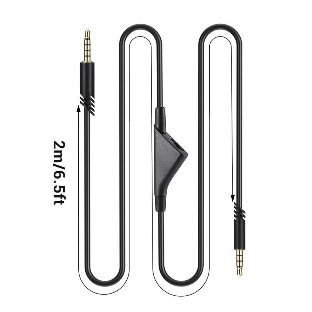Premium Inline Volume Control Replacement Audio Cable For Astro Headset 7
