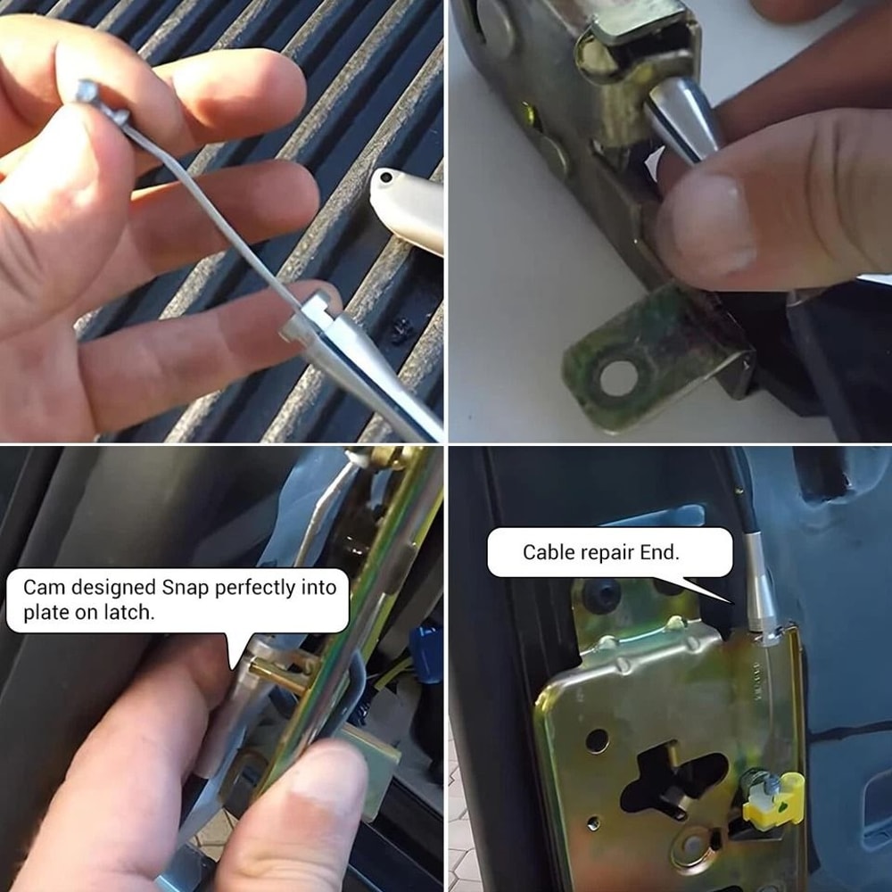 Rear Door Latch Cable Repair Kit For Ford Extended Cab 1