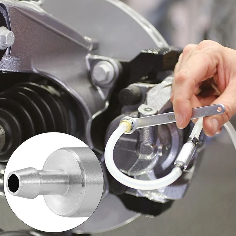 Brake Bleeder Kit Hose With OneWay Check Valve For Car Motorcycle Brake Fluid Maintenance 5