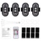 RGB Wireless LED Strobe Lights Rechargeable Flashing Warning Lights With 8 Color Modes 1