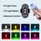 RGB Wireless LED Strobe Lights Rechargeable Flashing Warning Lights With 8 Color Modes 7