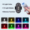 RGB Wireless LED Strobe Lights Rechargeable Flashing Warning Lights With 8 Color Modes 7