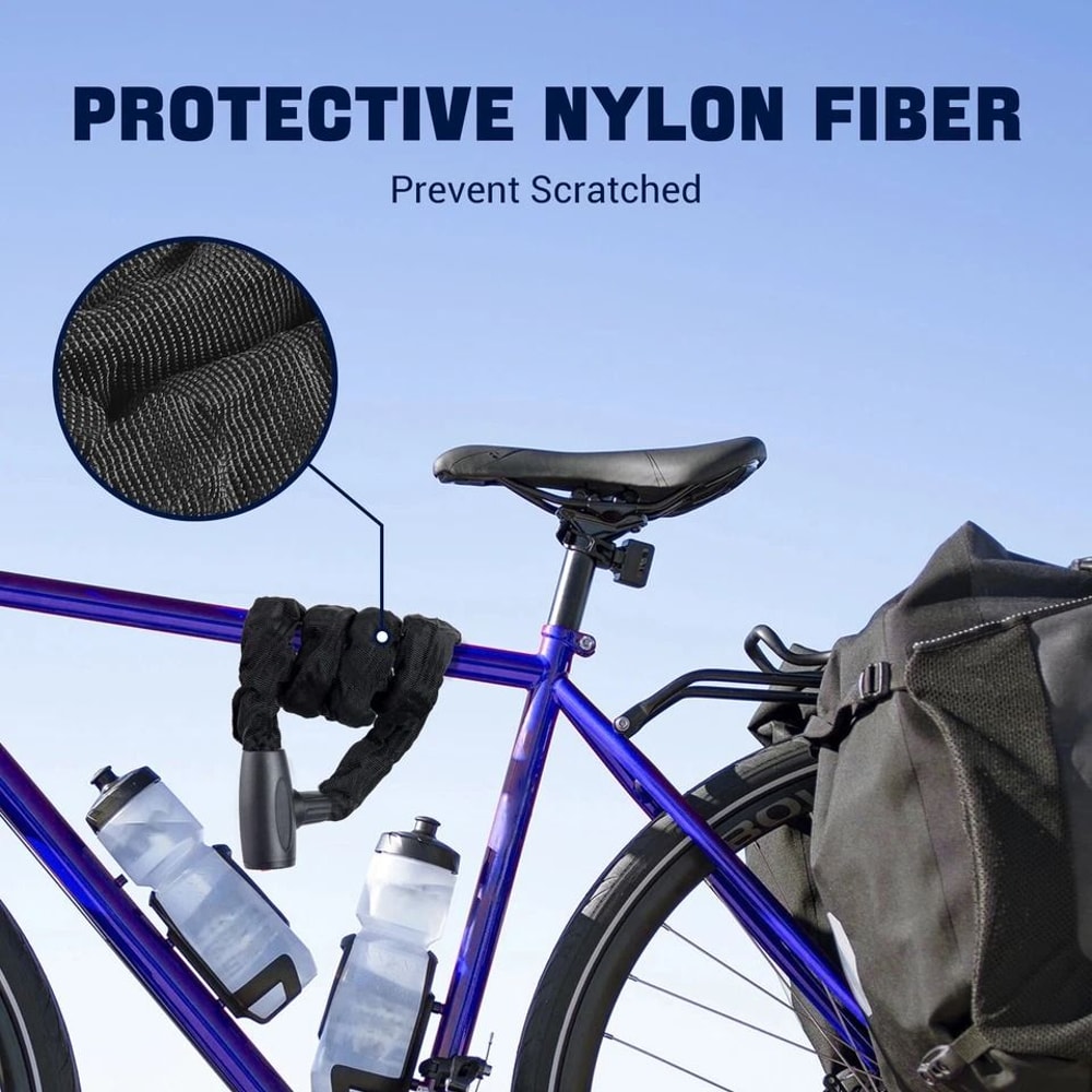 HeavyDuty Bike Chain Lock Long Durable AntiTheft Security Lock 2