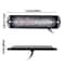 LED Strobe Light Bar AmberWhite Flashing Hazard Beacon For Cars And Trucks 5