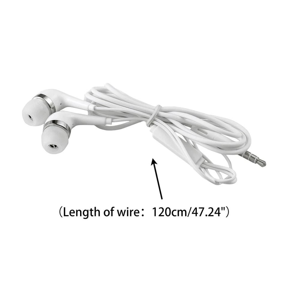 Universal Wired Earbuds With Super Bass Earphones Headset Stereo 1