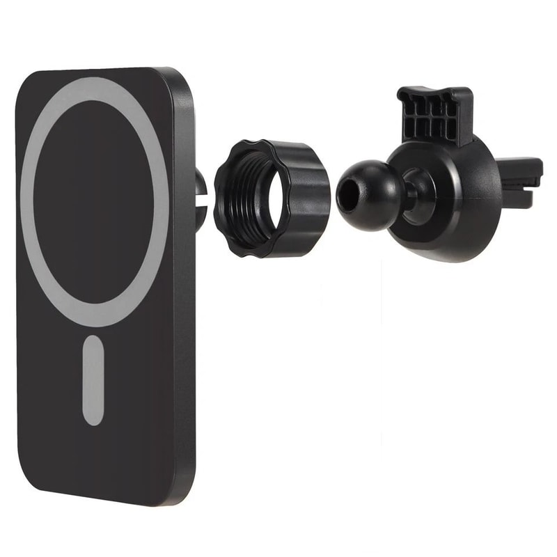 Wireless Magnetic Charger Car Mount Holder For IPhone Pro Max Charge 9