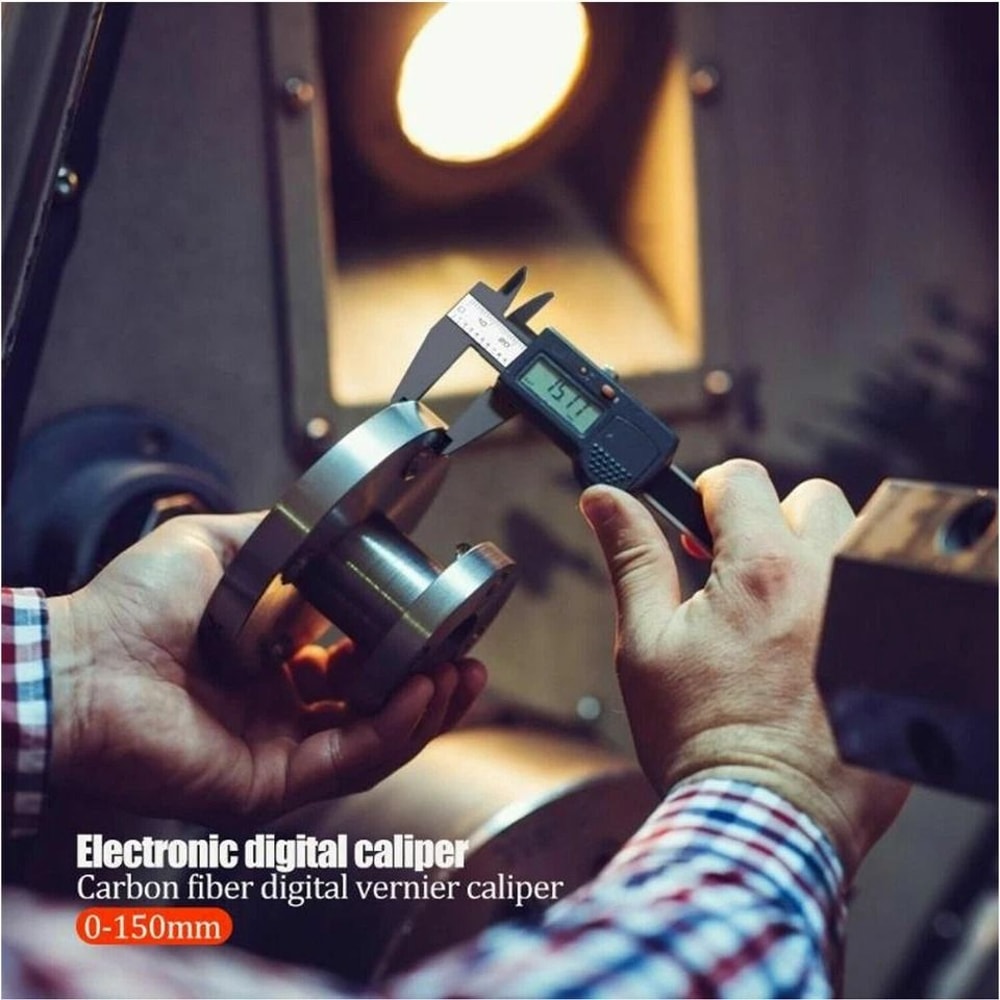 Digital Vernier Caliper Micrometer Gauge Precision Measuring Tool 6