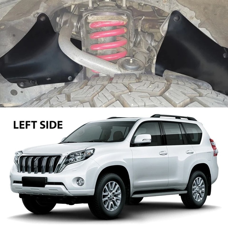 Mud Liner Fender Splash Flaps For Toyota Durable Inner Seals For Full Protection 4