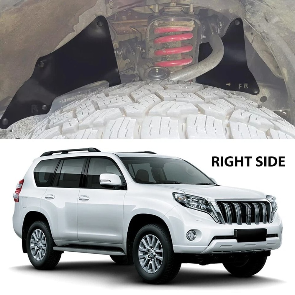 Mud Liner Fender Splash Flaps For Toyota Durable Inner Seals For Full Protection 6