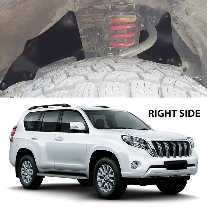 Mud Liner Fender Splash Flaps For Toyota Durable Inner Seals For Full Protection 6