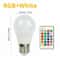 Color Changing RGB LED Bulbs Dimmable With Remote Control 6