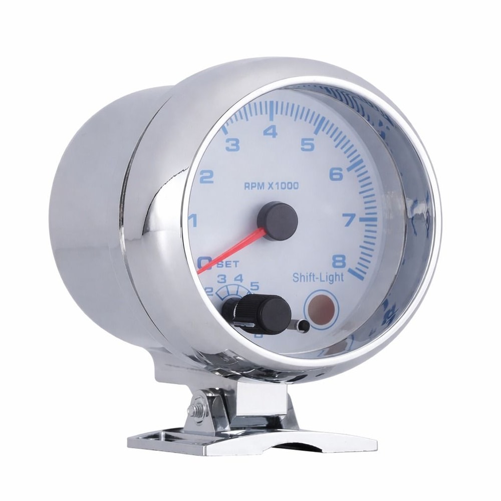 Digital Car Tachometer With LED Shift Light RPM For Vehicles 0