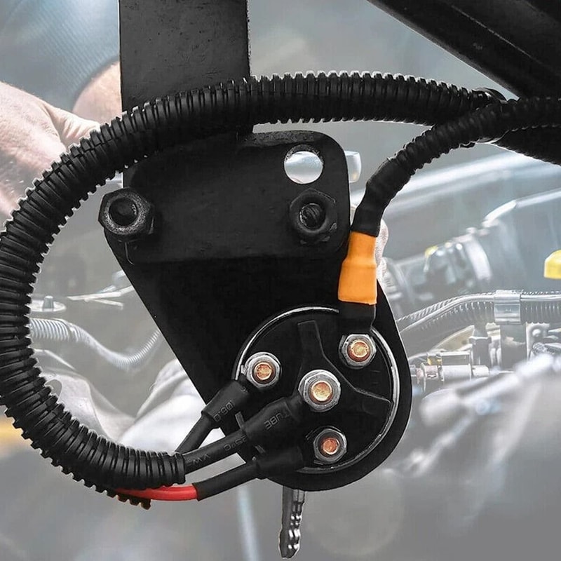 Universal Ignition Key Switch Starter With Keys For Truck Tractor And Trailer 5