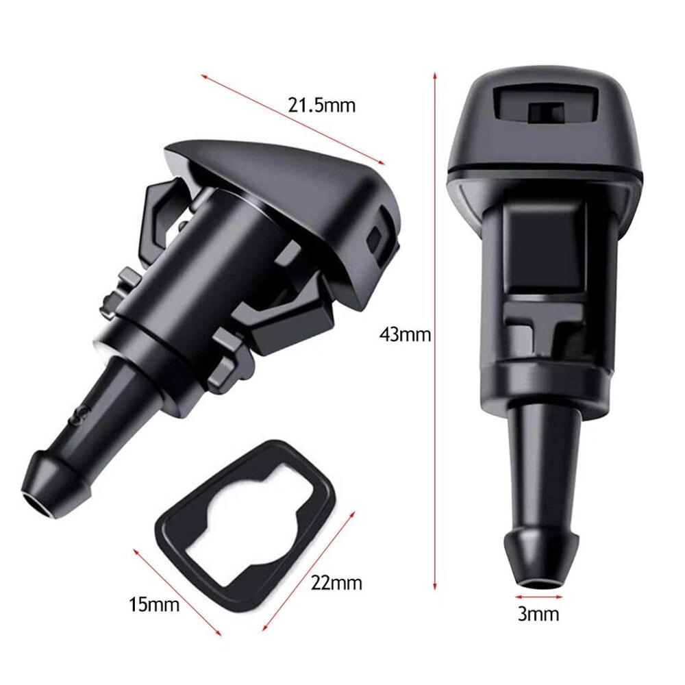 For Jeep Grand Cherokee Windshield Wiper Water Washer Spray Nozzle Jet Replacement 11