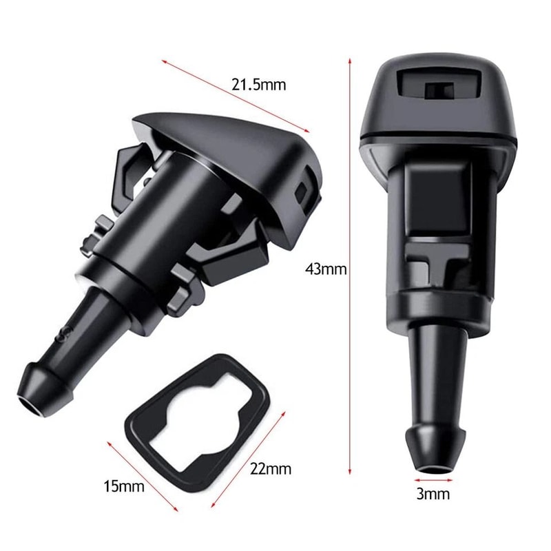 For Jeep Grand Cherokee Windshield Wiper Water Washer Spray Nozzle Jet Replacement 11