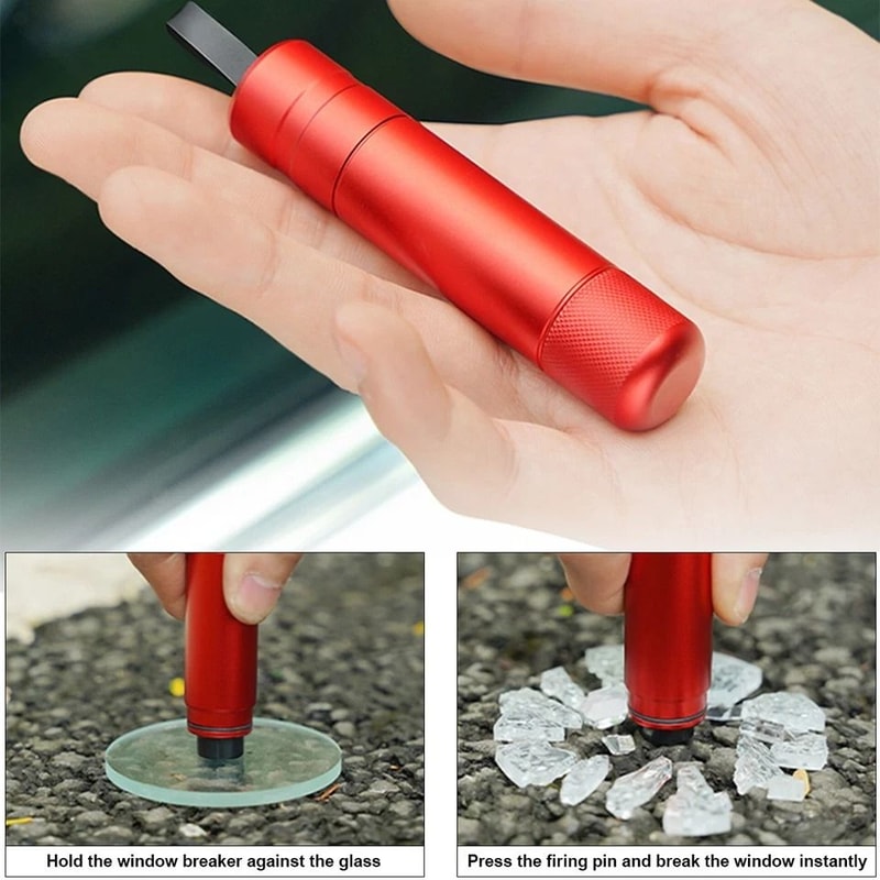 Emergency Escape Tool Car Window Breaker And Seatbelt Cutter For Quick Escape In Emergencies 6