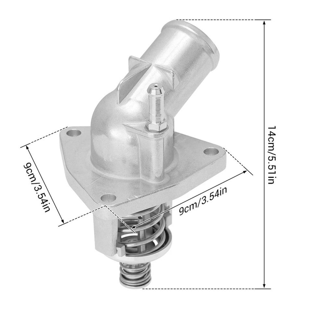 Upgrade Thermostat Housing Water Outlet For Chevy Silverado GMC Sierra Yukon 5