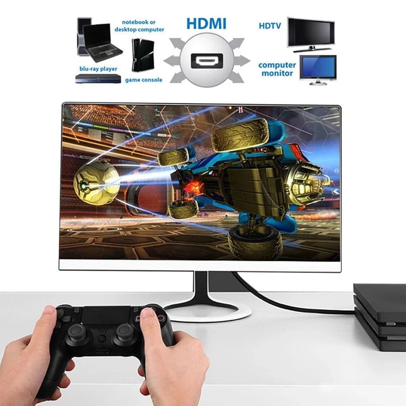 PS To HDMI Adapter Cable HighDefinition Audio Video Converter For Classic Game Consoles 3