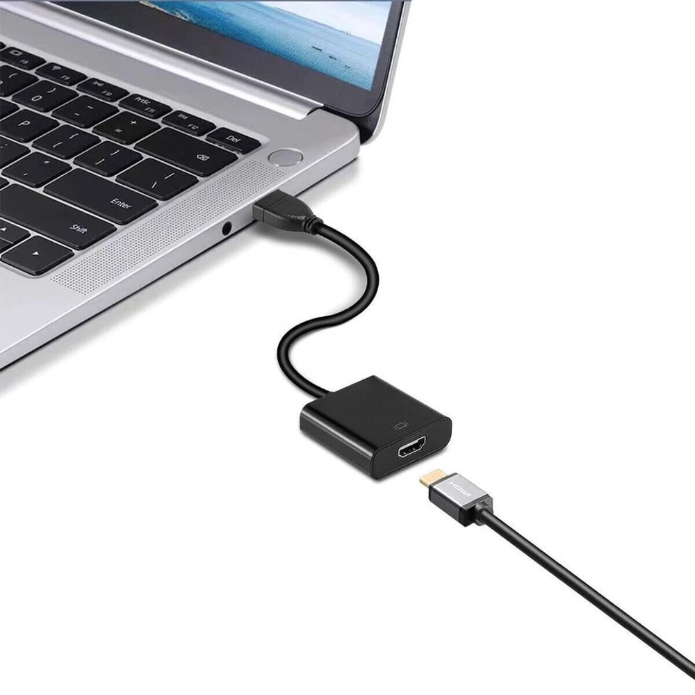 USB To HDMI Adapter For PC Laptop And TV HD Video Converter 4