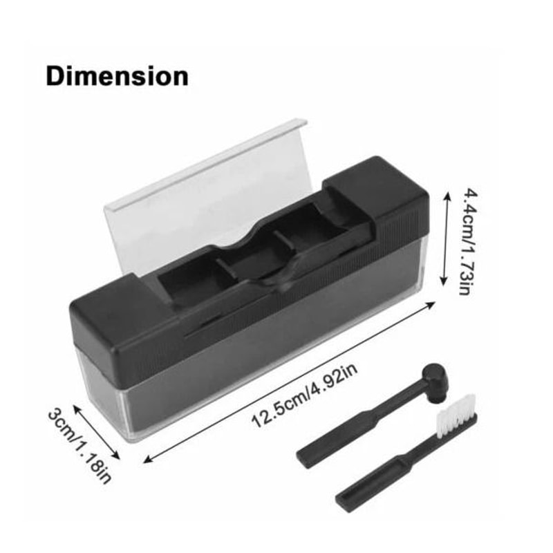 Premium Vinyl Record Cleaning Kit With Stylus Velvet Anti Static Brushes 1