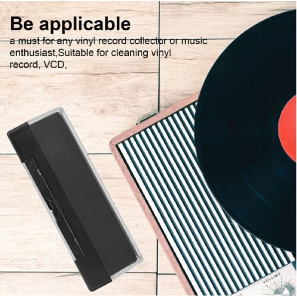 Premium Vinyl Record Cleaning Kit With Stylus Velvet Anti Static Brushes 5