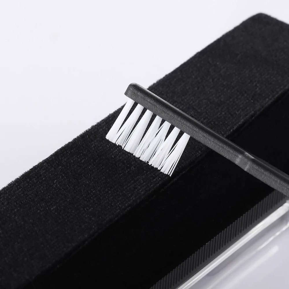 Premium Vinyl Record Cleaning Kit With Stylus Velvet Anti Static Brushes 9