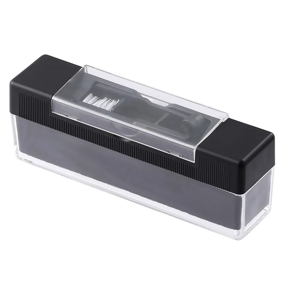 Premium Vinyl Record Cleaning Kit With Stylus Velvet Anti Static Brushes 10