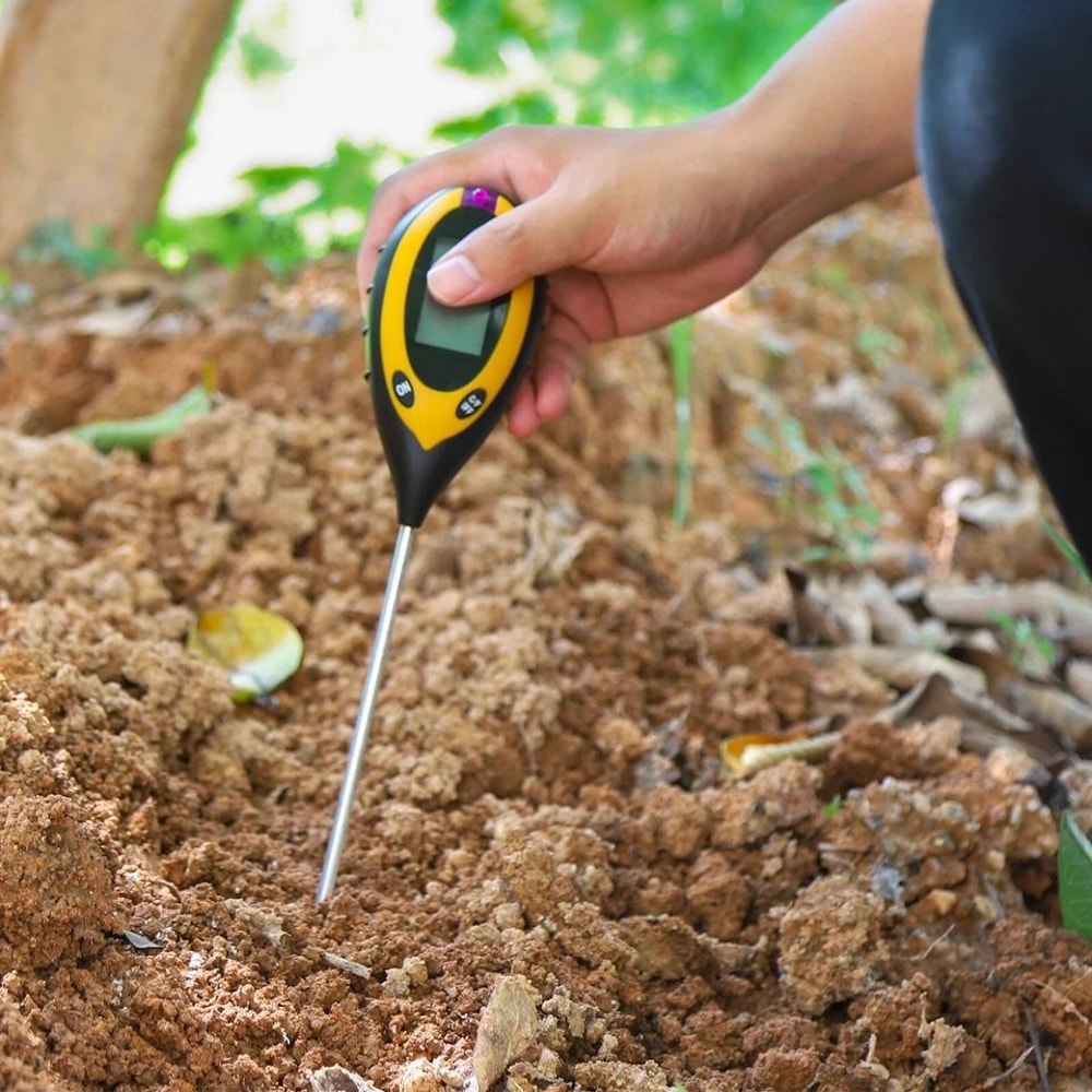 Garden Soil Tester Digital Soil Tester For PH Moisture Sunlight Temperature 6