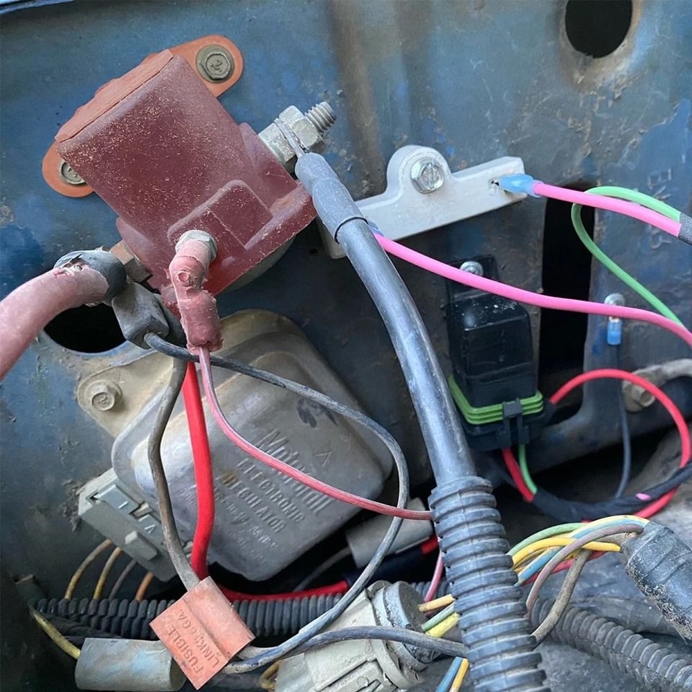 Heavy Duty Solenoid Relay For Ford Car Truck Starter 2