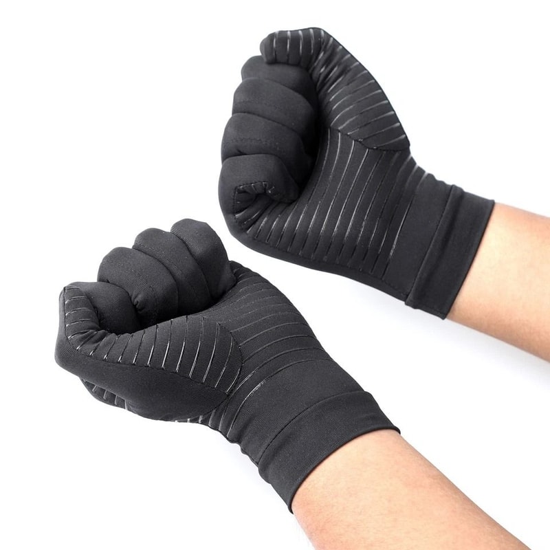 Copper Arthritis Compression Gloves For Joint Pain Relief Support 0