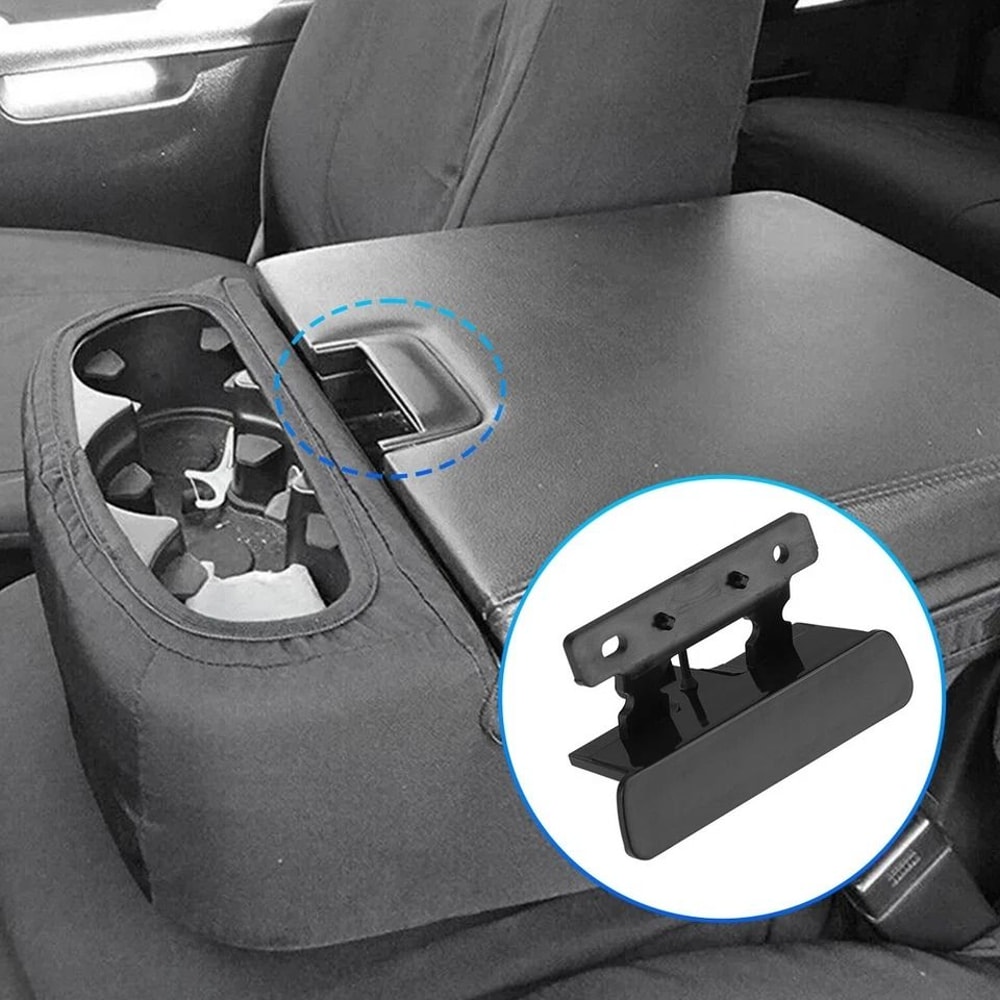 Center Console Lid Armrest Lock For Chevy Silverado GMC Sierra And Tahoe 3