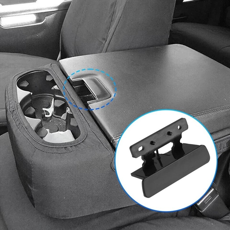 Center Console Lid Armrest Lock For Chevy Silverado GMC Sierra And Tahoe 3