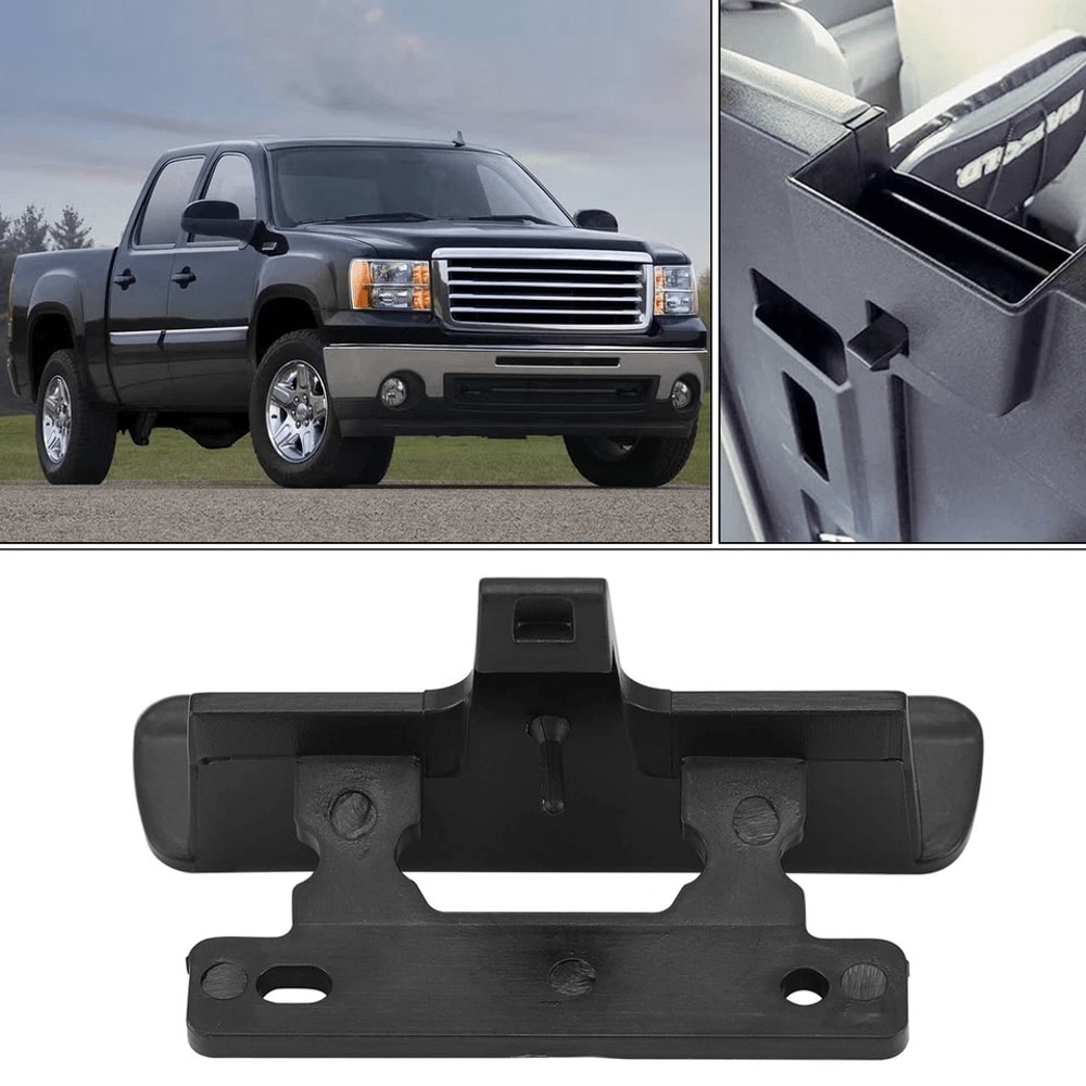 Center Console Lid Armrest Lock For Chevy Silverado GMC Sierra And Tahoe 7