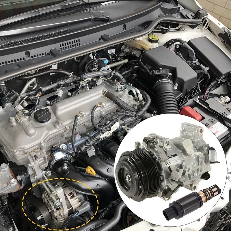 AC Control Valve For Compressor Toyota Corolla Replacement Part For Reliable AC Performance 8