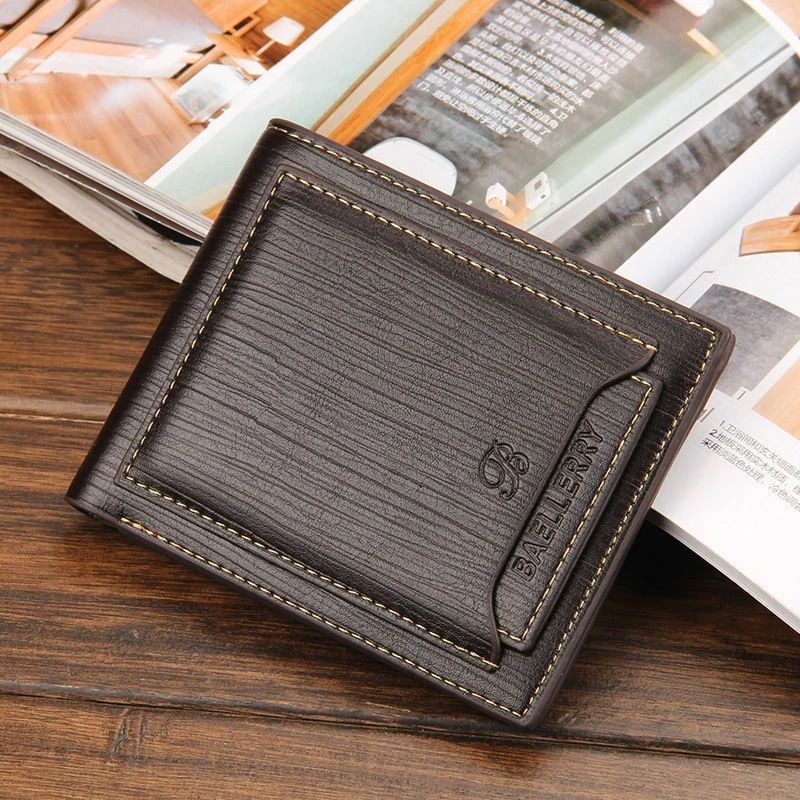 RFID Blocking Leather Bifold Wallet For Men With ID Window Card Holder 3