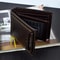 RFID Blocking Leather Bifold Wallet For Men With ID Window Card Holder 5