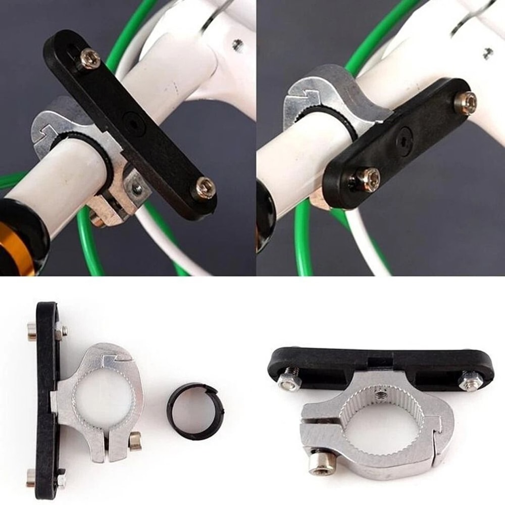 Bicycle Water Bottle Cage Holder Clamp Secure Handlebar Bracket Mount Adapter For Easy Hydration Ac 2